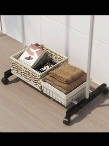 Adjustable Clothes Hanger With Shoe Rack 130x60x35 - 隨機座標 - 查看 2