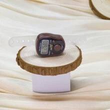 1个数字戒指计数器，方便的指环计数器，适用于冥想、瑜伽、锻炼、计数、缓解压力