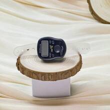 1个数字戒指计数器，方便的指环计数器，适用于冥想、瑜伽、锻炼、计数、缓解压力