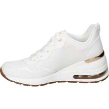 Skechers Million Air Hotter Air Sneakers da Donna - Sneakers Casual in Bianco - Sneakers con Lacci - Stile Casual - Comode e Combinabili - Versatili - Modello 155399-WHT - Bianco - Visualizzare 4