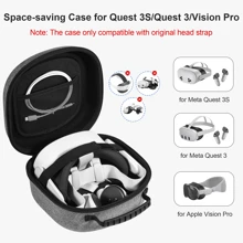 Meta Quest 3 VR Glasses Special Storage Case, Portable Backpack For Storage, Quest 3S Hardshell Protective Storage Case Accessories