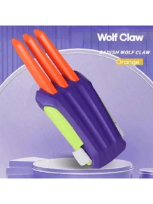 Retractable Carrot Wolf Claw - ABS Material - Stress Relief Toy - Holiday Gift - Birthday Gift - Perfect Gift - Multicolor - View 11