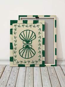 1 件无框复古美学帆布海报 - 无框装饰宿舍墙壁艺术适用于家庭装饰