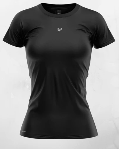 Camiseta Feminina para Academia - Camisa de Academia Dry Fit Feminina - Roupas de Academia Feminina - Blusa de Academia Feminina DryFit - Plus Size Academia Feminina - DryFit Plus Size