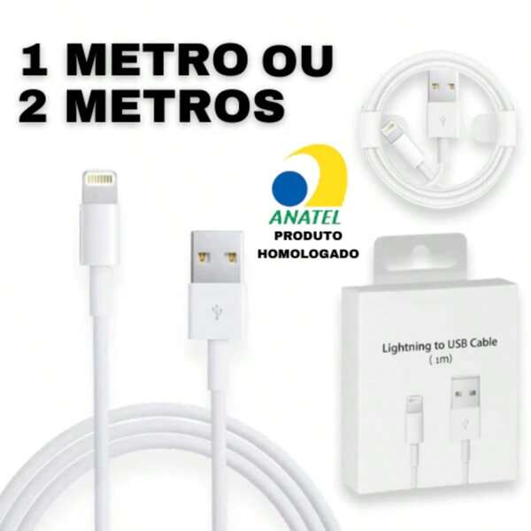Cabo Para IOS Usb De Carregamento Rápido Dados De 1m Ou 2m Para IOS