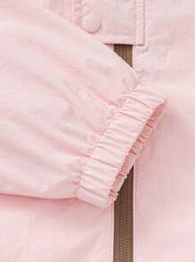 Balabala Boys' And Girls' Lightweight Outdoor Jacket, Spring Casual Style - Red Coffee Color - View 7