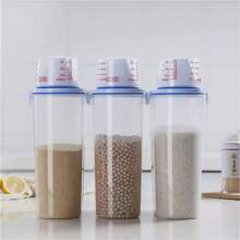 Airtight Food Storage Container Kit For Dogs Cats Birds Cereals Pasta Food - Blanco - Ver 9
