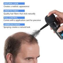 XG Hair Fiber Applicator - Professional Black Hair Fiber Nozzle Hair Building Fibers Hair Thickening Tools For Men And Women, For Thickening Thinning Or Balding Hair Without Hair Fibers,Hair Tools,Hair Products And Accessories For Barber Salon Beauty Travel Essentials
