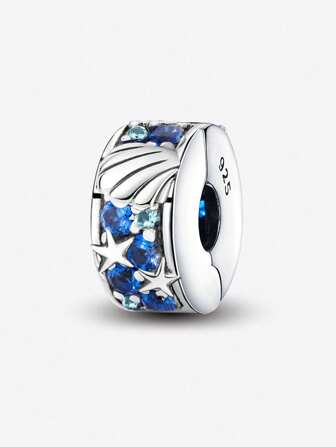 Winglove 1PC 925 Sterling Silver Cartoon Girl With Heart Pendant Charm Pendant Ball Suitable For Bracelets DIY Women's Jewelry