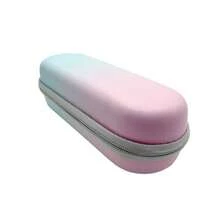 Estuche de viaje resistente al agua y al polvo para cepillo de dientes eléctrico, organizador protector con cremallera resistente y asa cómoda