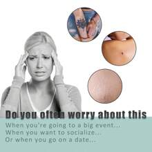 1 pieza Parche corrector para cicatrices/tono de piel lunar, corrector impermeable para cubrir marcas de nacimiento, cicatrices, tatuajes y manchas en el Body