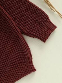 Newborn Baby Sweaters - Dark Brown - View 5
