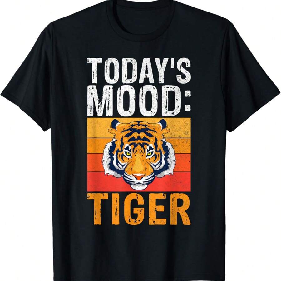 Todays Mood Tiger T-Shirt - màu đen - Xem 1