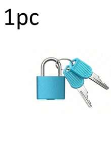 1/2/3/6个装彩色迷你挂锁，带钥匙，塑料外壳，锌合金小锁，适用于行李箱、背包、健身房储物柜、旅行包、教室储物柜，也适用于旅行收纳柜和度假行李。彩色塑料挂锁，适用于学生背包、日记本和存钱罐，是上学、健身、夏季旅行的必备品，也是送给家人、朋友和爱人的绝佳礼物。 - 彩色 - 查看 20