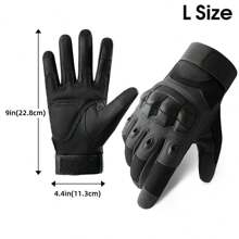 theyanchi Touch Screen Anti-Skid Finger Tactical Gloves For Men And Women Camping Driving Riding Hunting Motorcycle Climbing Tactical Gloves - Black Full Finger - View 12