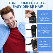 XG Hair Fiber Applicator - Professional Black Hair Fiber Nozzle Hair Building Fibers Hair Thickening Tools For Men And Women, For Thickening Thinning Or Balding Hair Without Hair Fibers,Hair Tools,Hair Products And Accessories For Barber Salon Beauty Travel Essentials