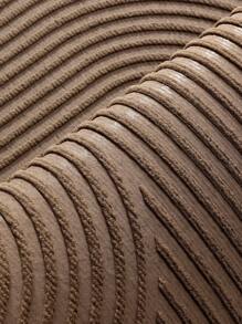 1pc Brown Striped Geometric Vintage Doormat, Modern Style All-Season Entrance Mat Made Of Polyester, Fade-Resistant, Low Profile, Non-Slip, Easy To Clean, Suitable For Patio, Indoor, Outdoor, Corridor, Garden Decor, Thick Entryway Decor Bathroom Kitchen Decor - Brown - View 9