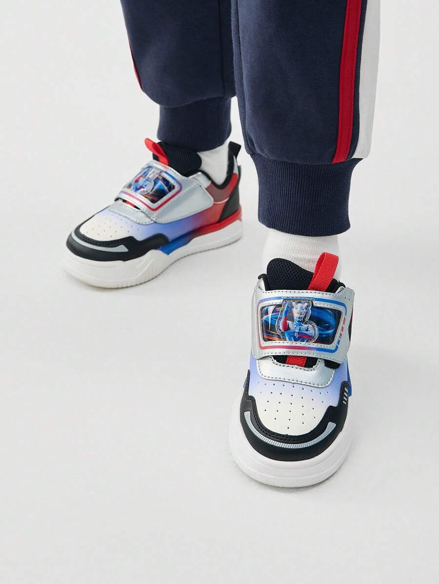 Balabala Kids' Sports Sneakers, Fashionable Spring/Fall New Year Shoes - Blue Tint - View 1