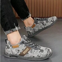 Large Size Low Top Flat Bottomed Men's Casual Sports Outdoor Shoes For Spring And Summer Seasons