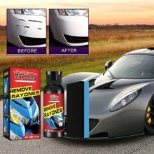 汽车摩托车漆面划痕修复剂抛光划痕去除翻新修复剂车漆保养修复让爱车恢复 - 30毫升跟海綿擦(盒裝) - 查看 7