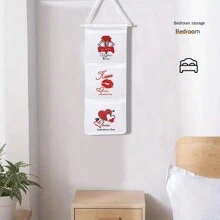 1 套，蝴蝶和爱 5D 钻石画套件 - DIY 水晶钻石马赛克壁挂收纳袋，可折叠收纳袋，适用于卧室、书房、衣柜、厨房 - 多色 - 查看 15