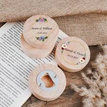 Personalized Bottle Openers, Bulk Wedding Favors, Fridge Magnet Wooden Bottle Openers, Customized Name Bottle Openers, Souvenir Party Favors