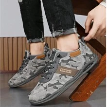 Large Size Low Top Flat Bottomed Men's Casual Sports Outdoor Shoes For Spring And Summer Seasons