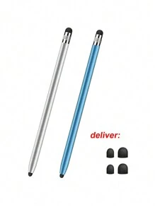 Rubber Tip Stylus Pen For Touchscreen, Compatible With Apple, Capacitive Stylus Pen Compatible With IPad And Tablets - Multicolor - View 14