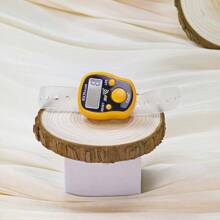 1个数字戒指计数器，方便的指环计数器，适用于冥想、瑜伽、锻炼、计数、缓解压力