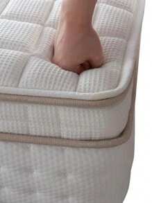 定制尺寸酒店/公寓/卧室记忆泡沫床垫，采用天然乳胶针织面料