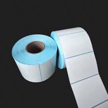 200, 500, 1000 pièces Étiquette papier blanche thermoréactive 7 "X5" pour la logistique, le transport et la gestion des entrepôts.