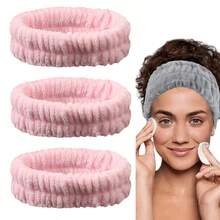3pcs Women Ladies Elastic Headband Band Bowknot Cute Head Hair Accessories Flexible Head Band - Multicolor - View 9