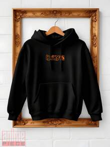 Anime Shoyo Karasuno Hinata Haikyuu Manga Kangaroo Sweatshirt Blouse Ref-0063 - 黑色 - 查看 2