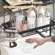 Estante De Almacenamiento Multifuncional Negro De 1 Pieza, 2 Pisos Organizador Estante Multifucion Para Inodoro Tank ,Estante De Almacenamiento De Inodoro De 2 Niveles, Organizador De BañO Sobre Inodoro, Estante De Almacenamiento Sobre El Inodoro, Estante De BañO Sobre El Inodoro, Estante De Almacenamiento Para Inodoro, Estante De Almacenamiento Para BañO, Estante De Almacenamiento Para BañO, Estante De Almacenamiento Encima Del Inodoro, Organizador De Almacenamiento De BañO De 2 Capas, Estante De Almacenamiento Para Inodoro Mejorado Sin Perforaciones, Estante De Almacenamiento Para El Hogar, Organizador De BañO, Estante Para Inodoro Multifuncional - Negro - Ver 7