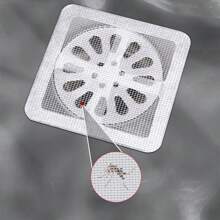 10pcs Disposable Floor Drain Stickers And Drain Filters Can Filter Hair, Prevent Insects, And Prevent Drain Blockages. Suitable For Bathrooms, Kitchens, Balconies, Sinks, Floor Drains, Bathtubs, Sinks, And Other Places. Convenient And Easy To Clean. - Multicolor - View 1