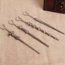 1 件哈利风格项链、魔杖吊坠项链、手工复古魅力项链、生日礼物、圣诞礼物、节日礼物、礼物 - 彩色 - 查看 3