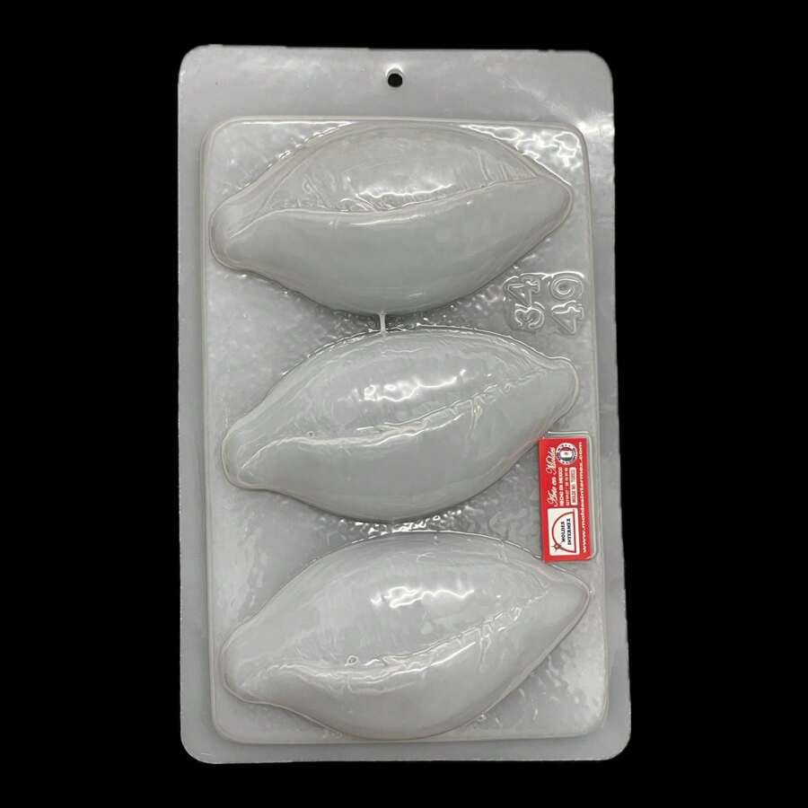 3-Cavity Bun Mold. 34-49 Ideal Mold For Making And Working With Gelatin, Gummies, Soap, Candles, Resin, Plaster, Cement, Clay, Among Many Others. - 白色 - 查看 1