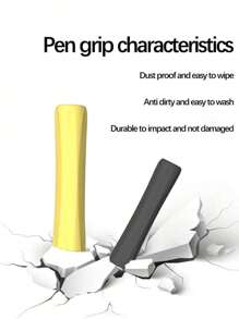 Funda protectora de silicona compatible con el lápiz Apple Pencil, con forma de diamante, antideslizante y antimusgo, protección contra caídas compatible con el Apple iPad
