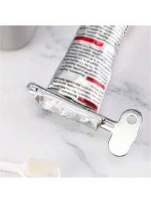 Stainless Steel Toothpaste Squeezer Manual Roller Dispenser, Suitable For Toothpaste, Hand Cream, And Facial Cleanser - Bathroom Essentials, Toothpaste Squeezers, Tubular Squeezers, Saving Time Without Waste Home Bathroom Decor Fall Decor Back To School - Multicolor - View 9
