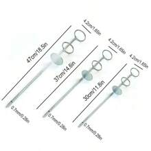 Sea Rod Double Ring Bracket Sstainless Steel Ground Insertion Fishing Rod Bracket Outdoor Fishing Gear Accessories - Camel - View 5