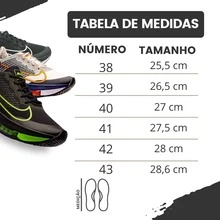 Men's Sneakers 38 To 43 Training Gym Running Men's Women's Fast Shipping Super Resistant - Đen/Vàng - Xem 5