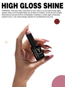 YOKEFELLOW 10ml裸色UV凝胶指甲油套装（6色），半永久凝胶美甲，可卸LED美甲工具，适合法式美甲和美甲沙龙礼品 - 彩色 - 查看 7