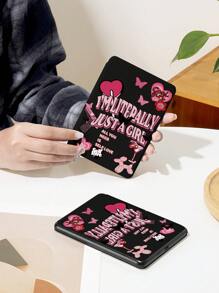 1 件保护套适用于 Kindle NK 11/Kindle Kids Edition/Kindle Paperwhite 5，采用少女心樱花图案，自动唤醒/睡眠功能，轻巧纤薄，保护您的阅读设备