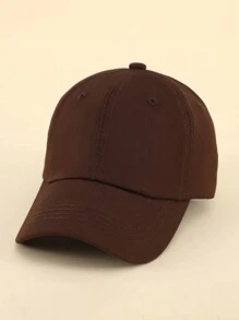 1pc Bright Solid Color Baseball Cap For Kids, Suitable For Boys & Girls, Daily Outfit, Spring/Summer/Autumn - 1PC - View 9