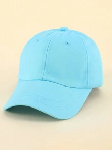 1pc Bright Solid Color Baseball Cap For Kids, Suitable For Boys & Girls, Daily Outfit, Spring/Summer/Autumn - 1PC - View 11