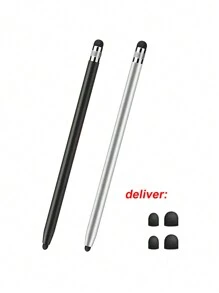 Rubber Tip Stylus Pen For Touchscreen, Compatible With Apple, Capacitive Stylus Pen Compatible With IPad And Tablets - Multicolor - View 15