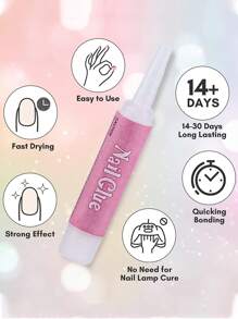 Colle à ongles en gros, colle à ongles super forte pour ongles en acrylique durable, colle professionnelle pour pointes d'ongles à clipser, adhésif pour ongles en acrylique, colle à ongles pour faux ongles 2g/0,07 oz/pièce, fournitures pour ongles, outils pour ongles, outils pour nail art, rentrée scolaire, ongles, outils pour ongles à clipser, outils de manucure et pédicure