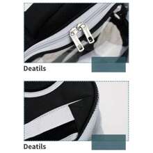 1 Piece Portable Pet Carrier Backpack, Safe Pet Travel Bag Pack, Dog Cat Carrier Bag Backpack - 灰色 - 查看 7