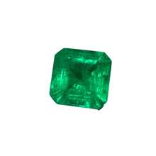 One 100% Lab Grown Colombian Emerald Asscher Cut With Fluff Gemstone For Charms Advanced Jewelry Making Materials DIY - Colombian Emerald - View 14