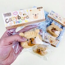 Soft Clay Texture Capybara Slow Rebound Squeeze Toy, Decompression Shaping Squish Small Toy Gift